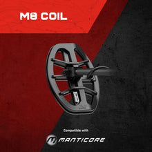 Load image into Gallery viewer, MINELAB M8 Coil with SKIDPLATE 8"X5.5" Elliptical DD for MANTICORE