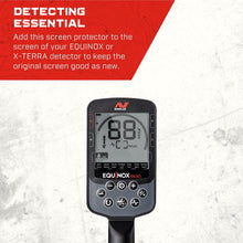 Load image into Gallery viewer, MINELAB EQUINOX MULTI-LANGUAGE SCREEN PROTECTOR PACK For EQUINOX Series Detectors