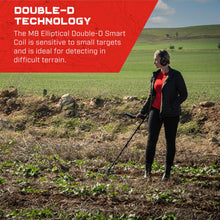 Load image into Gallery viewer, MINELAB M8 Coil with SKIDPLATE 8"X5.5" Elliptical DD for MANTICORE