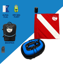 Load image into Gallery viewer, BLU3 Nomad Mini Diving System with 1 Battery, Charger and Backpack