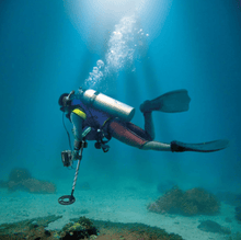 Load image into Gallery viewer, Fisher CZ21-8 Underwater Metal Detector with 8" Search Coil