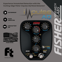 Load image into Gallery viewer, Fisher Impulse AQ Metal Detector