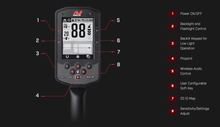 Load image into Gallery viewer, MINELAB Manticore Metal Detector with the 11", 8" and 15" DD Search Coils by Sports365pro