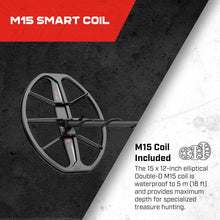 Load image into Gallery viewer, MINELAB Manticore Metal Detector with the 11", 8" and 15" DD Search Coils