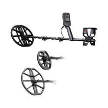 Load image into Gallery viewer, MINELAB Manticore Metal Detector with the Standard 11" DD Search Coil and 8" and 15" Search Coils