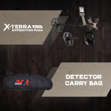 Load image into Gallery viewer, MINELAB X-Terra Elite Expedition Bundle with Carry Bag