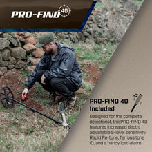 Load image into Gallery viewer, MINELAB X-Terra Elite Expedition Metal Detector with FREE Pro-Find 40 Pinpointer
