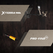 Load image into Gallery viewer, MINELAB X-Terra Elite Metal Detector with PRO-FIND 35 Pinpointer by Sports365pro