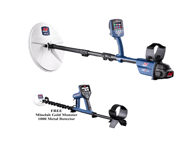 Minelab GPZ 7000 Gold Metal Detector w/ Free Gold Monster - Sports 365