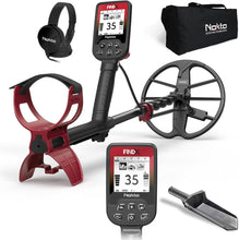 Load image into Gallery viewer, Nokta FINDX Metal Detector for Gold with 11” Search Coil, Headphones, Carrying Bag, Digger