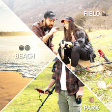 Load image into Gallery viewer, Nokta FINDX Metal Detector for Gold with 11” Search Coil, Headphones, Carrying Bag, Digger