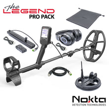 Load image into Gallery viewer, Nokta Legend Metal Detector PRO Package with 6" & 11" DD Search Coils by Sports365pro