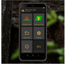 Load image into Gallery viewer, OKM Fusion Ultra Light Metal Detector