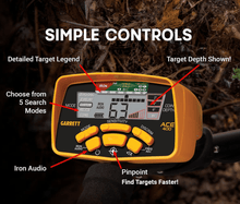 Load image into Gallery viewer, Garrett ACE 400 Metal Detector with FREE EXTRAS