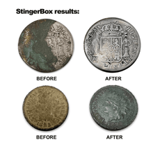 Load image into Gallery viewer, Stinger Box Electrolysis Cleaning System for Coins, Relics & Metal Detecting Finds by Sports365pro