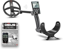 Load image into Gallery viewer, XP Metal Detectors Deus - Weatherproof and Fully Wireless, Ideal for Treasure and relic Hunting - 9" X35 Coil 35 Frequencies , Remote Control & S-Telescopic Stem
