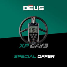 Load image into Gallery viewer, XP Metal Detectors Deus - Weatherproof and Fully Wireless, Ideal for Treasure and relic Hunting - 11" X35 Coil 35 Frequencies , Remote Control & S-Telescopic Stem