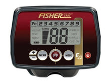 Load image into Gallery viewer, Fisher F22 Metal Detector with 11" DD Search Coil