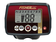 Load image into Gallery viewer, Fisher F22 Waterproof Metal Detector
