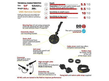 Load image into Gallery viewer, NEL Sharp 5 x 5 DD Search Coil for Garrett Ace Apex