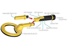 Load image into Gallery viewer, Nokta Makro PulseDive 2-in-1 Metal Detector Waterproof Yellow