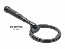 Load image into Gallery viewer, Nokta Makro PulseDive Scuba Waterproof Detector w/ 8" Search Coil Black by Sports365pro