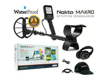 Load image into Gallery viewer, Nokta Makro Waterproof Simplex+ Metal Detector w/ Wireless Headphones USED