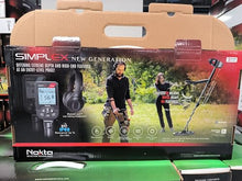 Load image into Gallery viewer, Nokta Simplex Ultra WHP Metal Detector with AccuPoint Pinpointer and Starter Pack