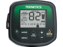 Load image into Gallery viewer, Teknetics Delta 4000 Metal Detector with 8" Concentric Search Coil