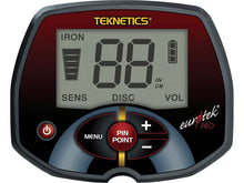 Load image into Gallery viewer, Teknetics Eurotek PRO Metal Detector with 11" DD Search Coil