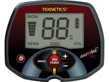 Load image into Gallery viewer, Teknetics Eurotek PRO Metal Detector with 8" Concentric Search Coil by Sports365pro
