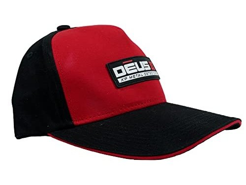 XP Metal Detectors Deus II Cap Hat Black/Red