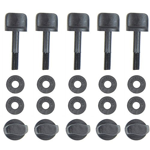Minelab Metal Detector Coil Hardware Kit for FBS Coils Includes 5 Sets of Nuts, Bolts & Washers