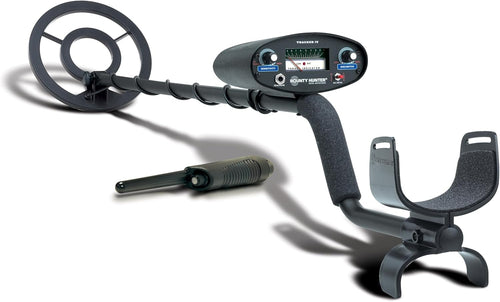 Bounty Hunter Tracker IV Metal Detector Bundle Includes Waterproof 8