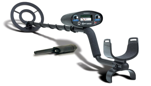 Bounty Hunter Tracker IV Metal Detector Bundle Includes Waterproof 8