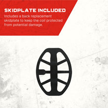 Load image into Gallery viewer, MINELAB V10X DD Waterproof 10&quot; Search Coil for X-Terra PRO Metal Detector Skidplate Included
