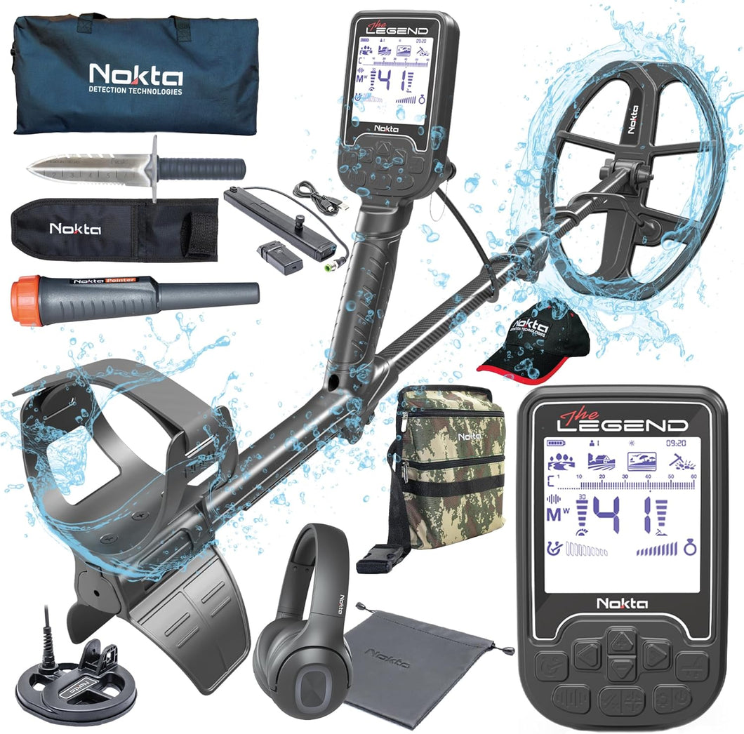 Nokta Legend Metal Detector PRO Package with 6