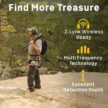Load image into Gallery viewer, Garrett AT MAX Waterproof Metal Detector, MS-3 Wireless Headphones, Pro-Pointer AT Z-Lynk Pinpointer and Hat
