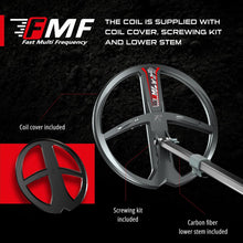 Load image into Gallery viewer, XP Deus II Metal Detector 11” FMF Search Coil with Coil Cover &amp; Lower Stem
