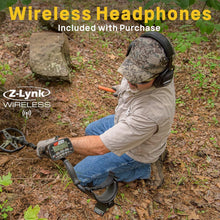 Load image into Gallery viewer, Garrett AT MAX Waterproof Metal Detector, MS-3 Wireless Headphones, Pro-Pointer AT Z-Lynk Pinpointer and Hat
