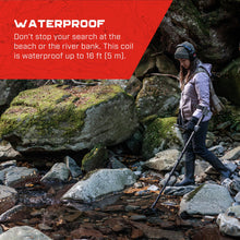 Load image into Gallery viewer, MINELAB V10X DD Waterproof 10&quot; Search Coil for X-Terra PRO Metal Detector Skidplate Included
