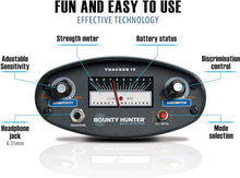 Load image into Gallery viewer, Bounty Hunter Tracker IV Metal Detector Bundle Includes Waterproof 8" Coil and Pinpointer by Sports365pro
