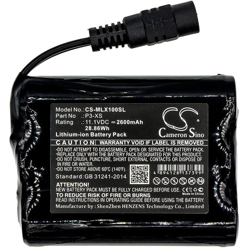 Cameron Sino Replacement Battery for Minelab Sonereign XS Metal Detectors