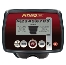 Load image into Gallery viewer, Fisher F11 Metal Detector with 11" DD Search Coil by Sports365pro
