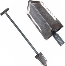 Load image into Gallery viewer, Lesche Sampson 31" T-Handle Metal Detecting Shovel – Single Serrated Edge by Sports365pro
