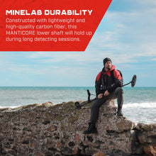 Load image into Gallery viewer, MINELAB 22&quot; Carbon Fiber Lower Shaft for MANTICORE Metal Detector
