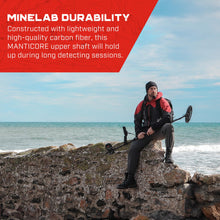 Load image into Gallery viewer, MINELAB 24&quot; Carbon Fiber Upper Shaft for MANTICORE Metal Detector
