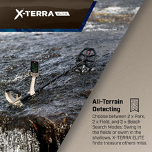 Load image into Gallery viewer, MINELAB X-Terra Elite Metal Detector with Wired Padded Headphones by Sports365pro
