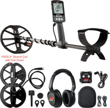 Load image into Gallery viewer, Minelab Equinox 800 Metal Detector w/ 11" DD Search Coil &amp; Headphones with FREE 6" Search Coil by Sports365pro
