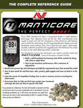 Load image into Gallery viewer, Minelab Manticore Handbook by Andy Sabisch by Sports365pro
